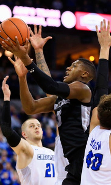 Dunn beats buzzer, gives No. 12 Friars 50-48 win over Jays